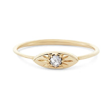 Load image into Gallery viewer, 925 Dainty evil eye ring

