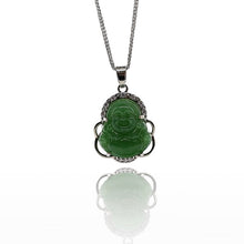 Load image into Gallery viewer, Mini jade buddha charm
