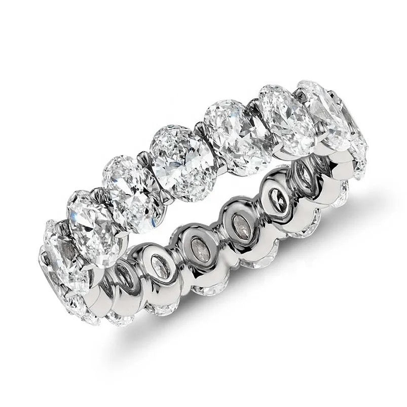 925 diamond eternity band