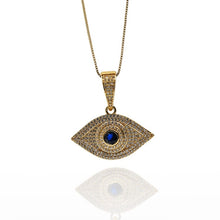 Load image into Gallery viewer, Evil eye necklace
