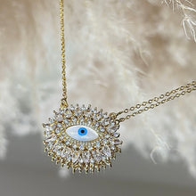 Load image into Gallery viewer, Angelina eye necklace
