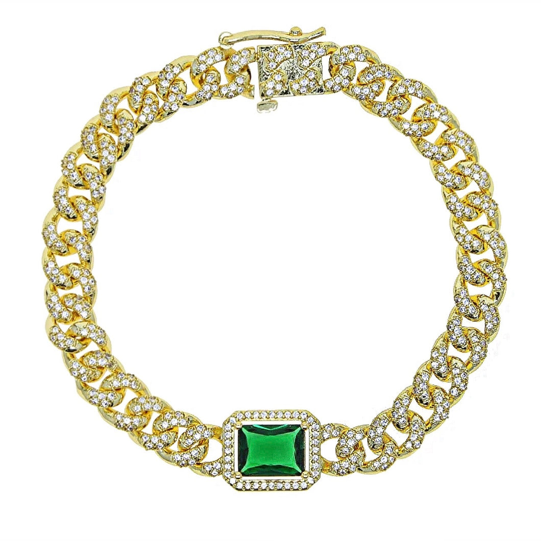 Emerald queen bracelet