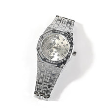 Load image into Gallery viewer, Ombré iced out watch
