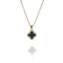 Load image into Gallery viewer, Reversible clover necklace
