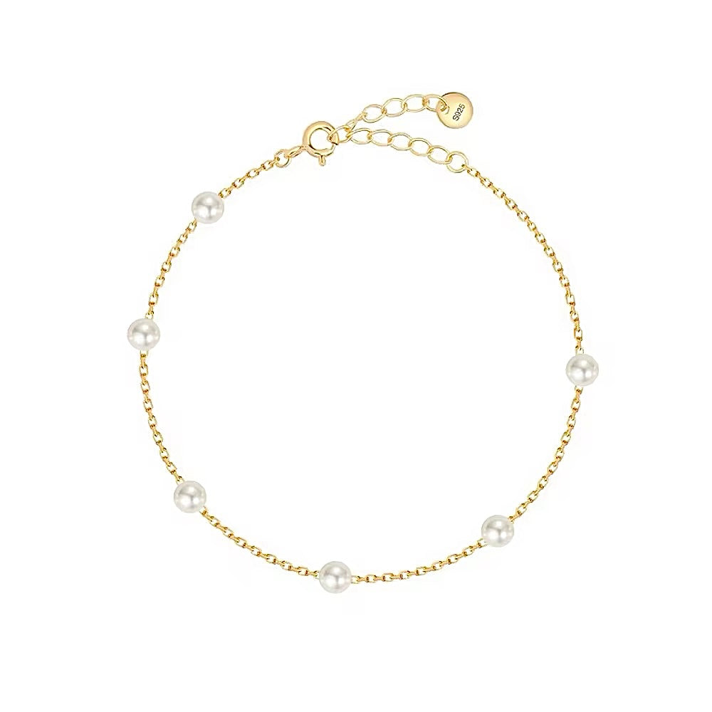 925 Nora pearl bracelet