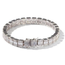 Load image into Gallery viewer, Mens iced out baguette bracelet
