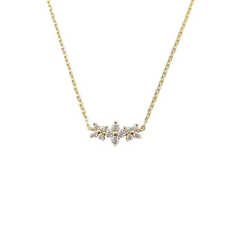 Dainty blossom necklace