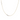 925 champagne herringbone necklace