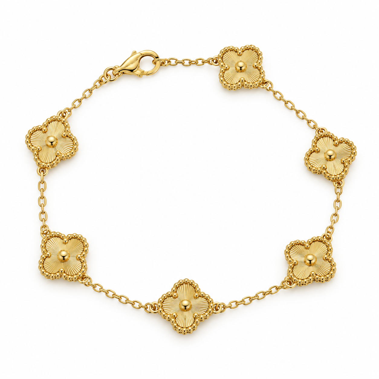 Mini clover bracelet