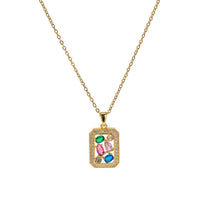 Load image into Gallery viewer, Multi charmed necklace
