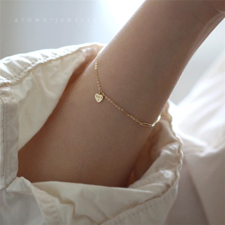925 You & I bracelet