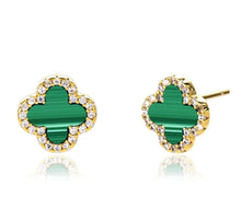 Load image into Gallery viewer, Rosa flower studs
