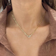 Load image into Gallery viewer, 925 iced clasp necklace
