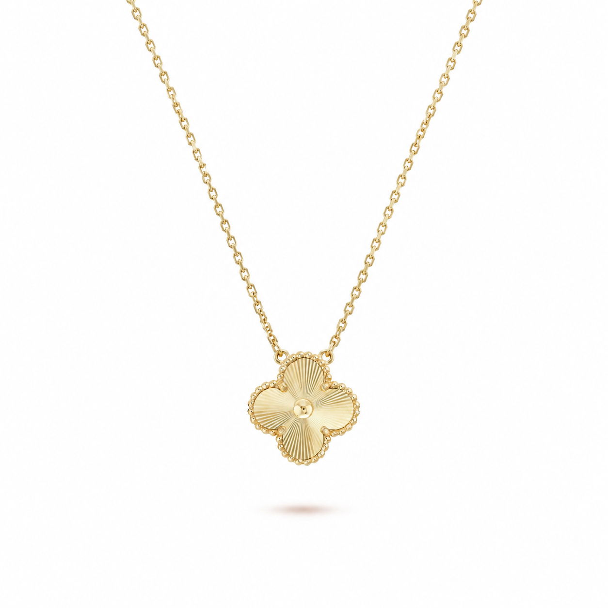Gold Clover Necklace