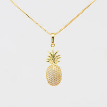 Load image into Gallery viewer, Pineapple necklace
