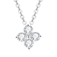 Load image into Gallery viewer, 925 Dainty Flower Necklace
