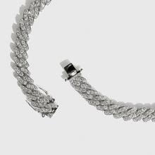 Load image into Gallery viewer, Silver Iced Out Cuban Chain
