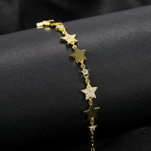 Load image into Gallery viewer, Star link bracelet
