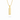Initial bar necklace