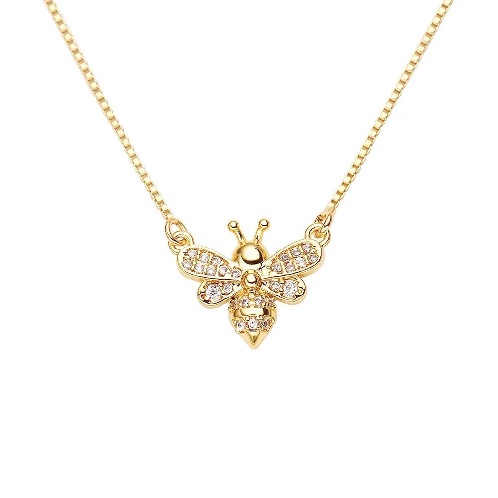 925 Bee necklace