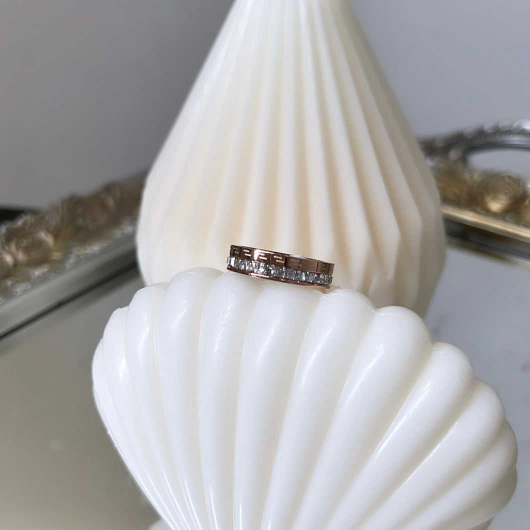 “She Stacked” ring