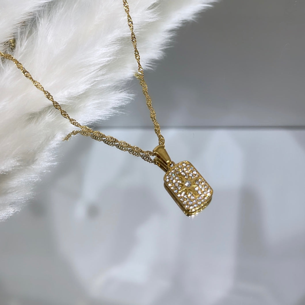 Iced out starlight necklace