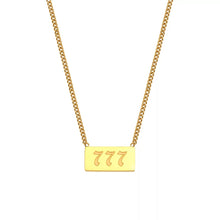 Load image into Gallery viewer, Angel number necklace

