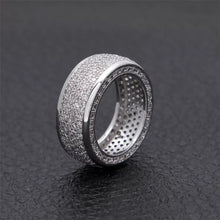 Load image into Gallery viewer, Mens iced out dome ring
