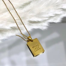 Load image into Gallery viewer, Daily affirmations necklace
