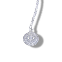 Load image into Gallery viewer, 925 Iced out protection necklace
