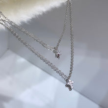 Load image into Gallery viewer, 925 layered cross necklace
