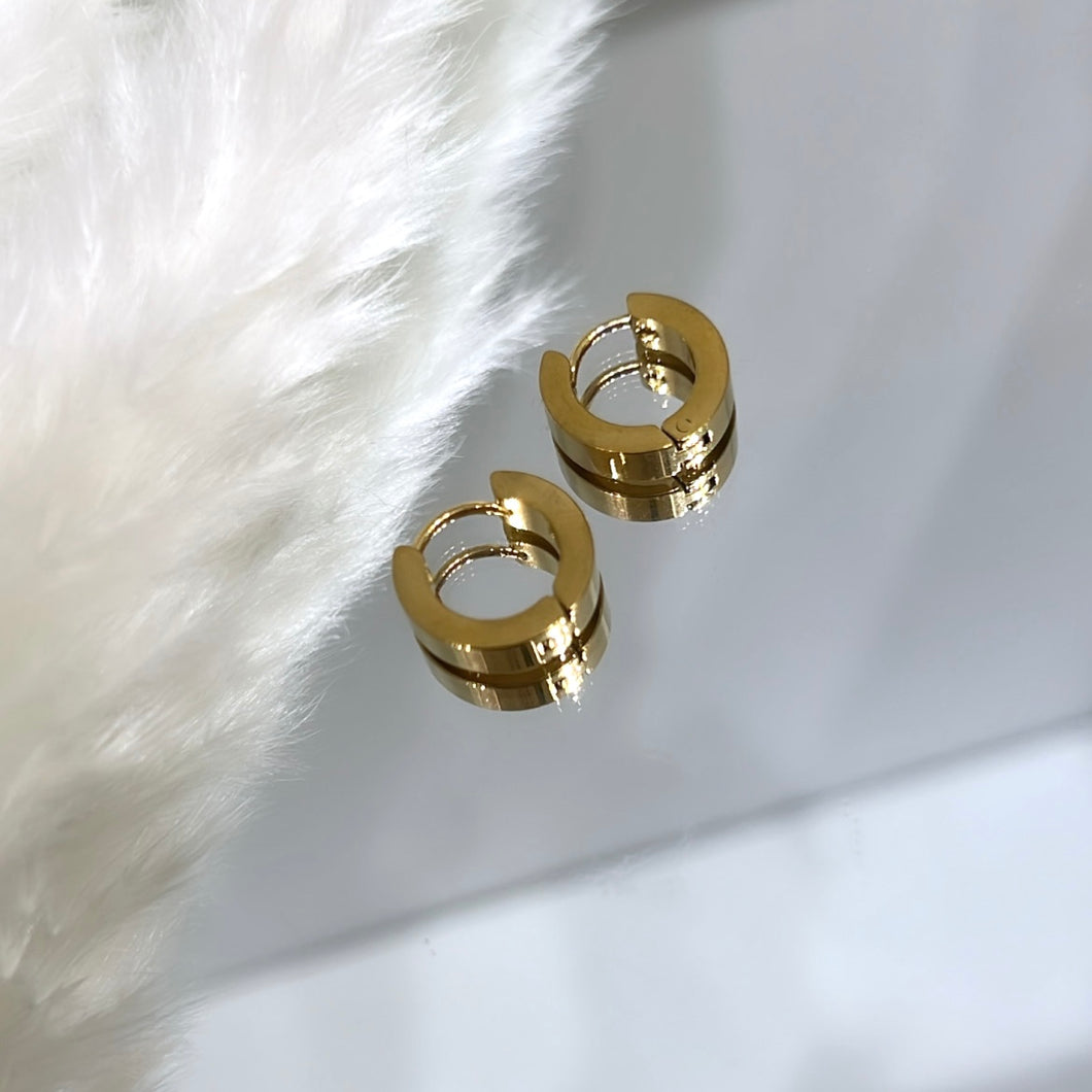 Bold Gold hoops
