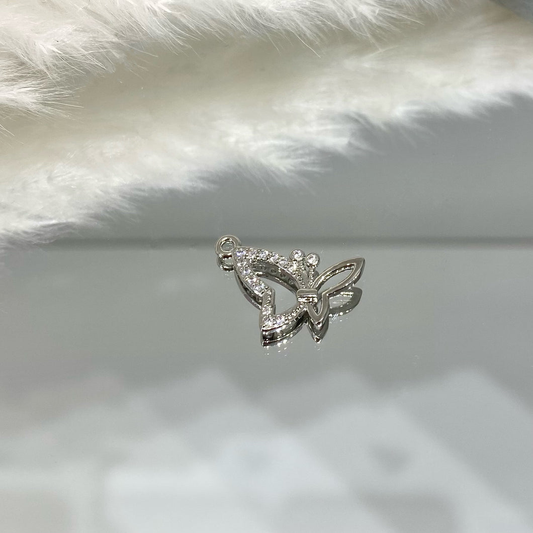 Silver Butterfly Charm