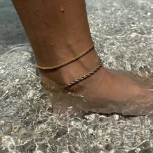 Load image into Gallery viewer, Sparkle Italian anklet
